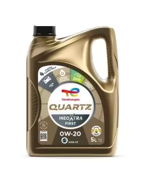 Total Quartz Synthetic Engine Oil Ineo Xtra First Performance 0W20 5L 225987