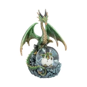 Emerald Oracle Dragon Figurine