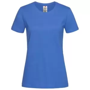 Stedman Womens/Ladies Classic Organic T-Shirt (XL) (Bright Royal Blue)