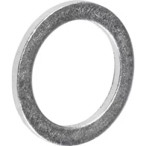 Sealing ring 8mm 11.5mm Aluminium 100 pc(s) TOOLCRAFT 893842