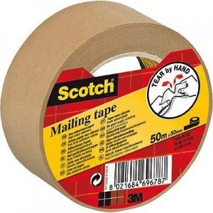 3M 7000095747 Packaging tape Scotch Brown (L x W) 50 m x 50 mm 50 m