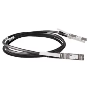 HP 10G SFP+ to SFP+ 3m Direct Attach Copper. Cable length: 3m Connector 1: SFP+ Connector 2: SFP+