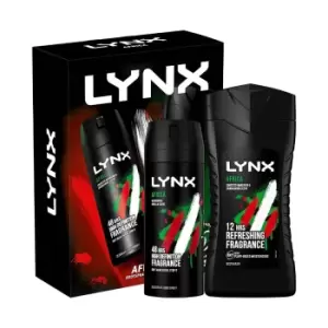Lynx Africa Rock Duo Gift Set - wilko