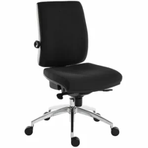 Teknik Office Ergo Plus Premier Fabric Operator Chair, Black
