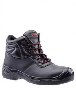 Centek Fs336 Safety Boots, Black, Size 7, Men