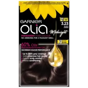 Garnier Olia Permanent Hair Dye (Various Shades) - 3.23 Black Amber