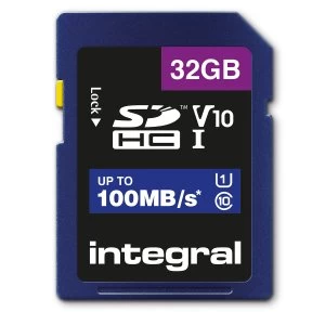 Integral 32GB SDHC Memory Card