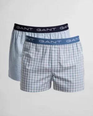 GANT 2-pack Gradient Check Boxer Shorts