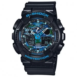 Casio G-SHOCK Standard Analog-Digital Watch GA-100CB-1A - Black