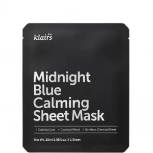 Dear, Klairs Midnight Blue Calming Sheet Mask 25ml