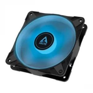 Arctic P12 12cm Pressure Optimised PWM PST RGB 0dB Case Fan, Black, Fluid Dynamic, 12 RGB LEDs, 0-2000 RPM, 6 Year Warranty