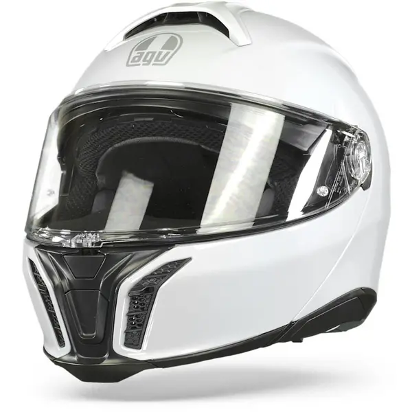 AGV Tourmodular Solid Stelvio White Modular Helmet Size XS