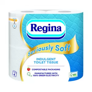 Regina Seriously Soft 3Ply Toilet Tissue 4 Roll