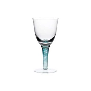Denby Greenwich Regency Green White Wine Glass Near Perfect Single Stem