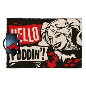 Harley Quinn - Hello Puddin Door Mat