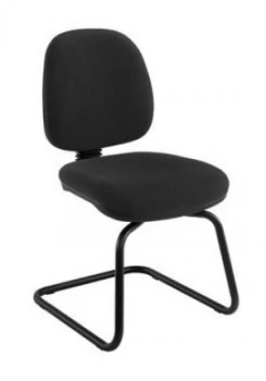 Zoom Visitor Chair Charcoal