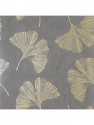 Arthouse Ginkgo Leaf Mocha Wallpaper