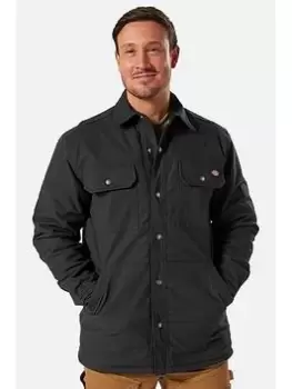 Dickies Flex Duck Shirt Jacket - Black, Size 3XL, Men