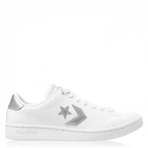 Converse All Court Trainers - White/Silver