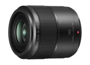 H-HS030E Panasonic Lumix G Macro 30mm Camera Lens - Black