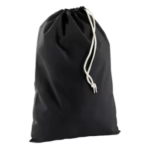 Westford Mill - Cotton Recycled Stuff Bag (M) (Black)