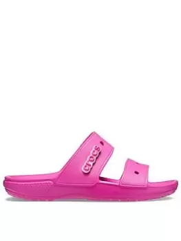 Crocs Classic Crocs Sandal - Juice - Pink, Size 6, Women