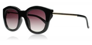 Le Specs Runaways Luxe Sunglasses Black 1402002 50mm