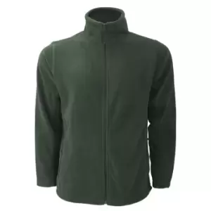 Russell Mens Full Zip Outdoor Fleece Jacket (3XL) (Bottle Green)