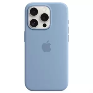 iPhone 15 Pro Apple Silicone Case with MagSafe MT1L3ZM/A - Winter Blue