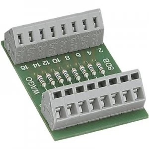 Open resistor gate with 8 resistors WAGO Content