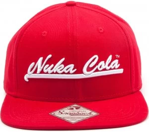 Fallout 4 Nuka Cola Snapback Cap - Red