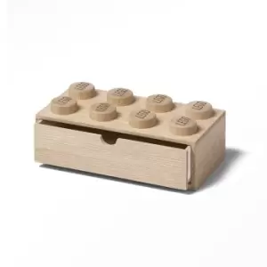 LEGO 2 x 4 Wooden Desk Drawer Soap Treated