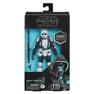 Hasbro Star Wars Black Series Gaming Greats Shock Scout Trooper 6 Scale Action Figure