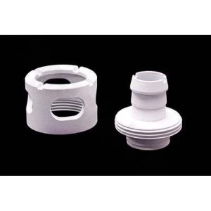 Monsoon 1913mm ID 12 OD 34 Free Center Compression Fitting White