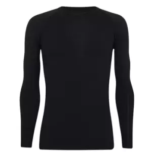 UYN Sport Visyon Man Underwear Long Sleeve Shirt - Black
