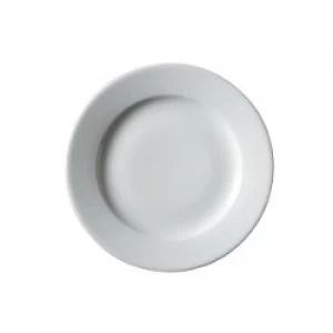 Royal Genware Classic Winged Plate White 17cm pack 6