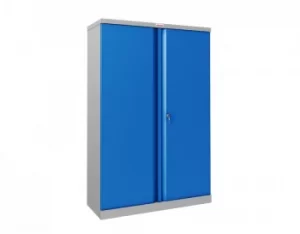 Phoenix SCL1491GBK Blue Steel Storage Cupboard 1400mm with Key Lock