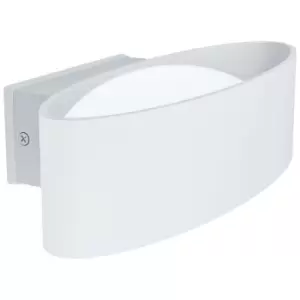 Chinoa LED Outdoor Up Down Wall Light White IP54 - Eglo