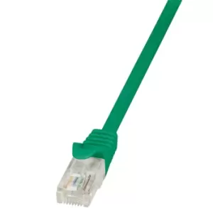 LogiLink 1.5m Cat.6 U/UTP networking cable Green Cat6 U/UTP (UTP)