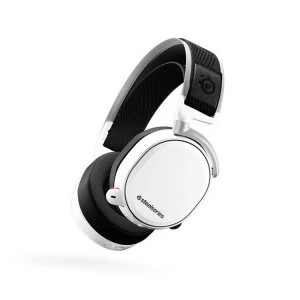 SteelSeries Arctis Pro Wireless Lossless High Fidelity Gaming Headphone Headset - White