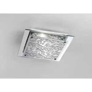 Diyas - Roveta wall / ceiling light 2 Bulbs polished chrome