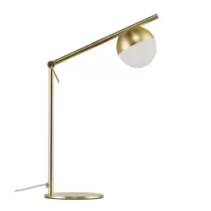 Contina Globe Table Lamp Brass, G9