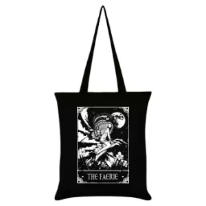 Deadly Tarot The Faerie Tote Bag (One Size) (Black/White)