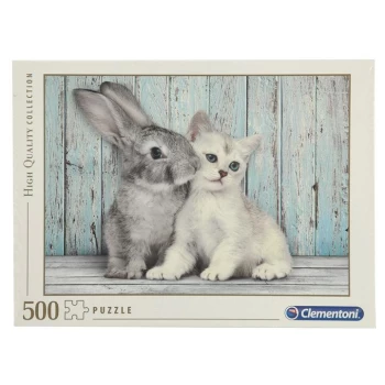 Clementoni Jigsaw Puzzle - Cat and Bunny
