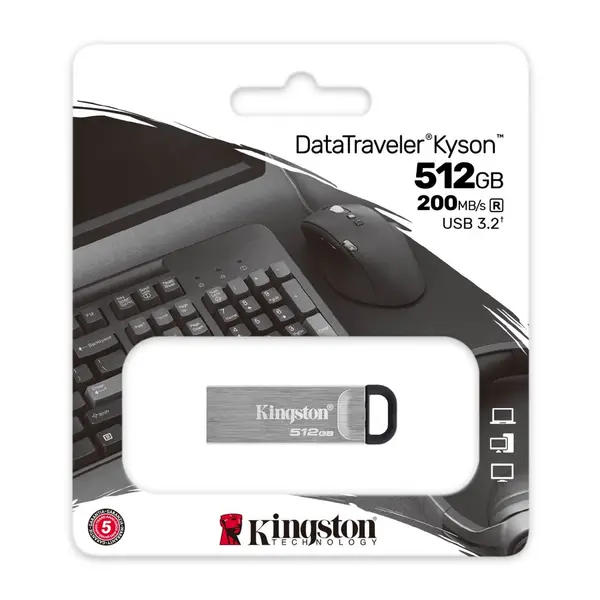 Kingston Technology DataTraveler Kyson 512GB USB 3.2 Flash Drive
