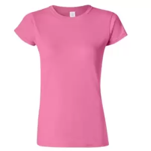 Gildan Ladies Soft Style Short Sleeve T-Shirt (L) (Azalea)