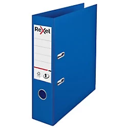 A4 Lever Arch File, Blue, 75MM Spine Width, NO.1 Power - Outer Carton of 10