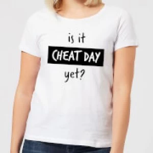 Is it Cheat Day Womens T-Shirt - White - 5XL