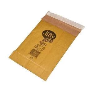 Jiffy Green Size 0 Padded Bag Envelopes 135 x 229mm Peal and Seal Brown 1 x Pack of 200 Envelopes