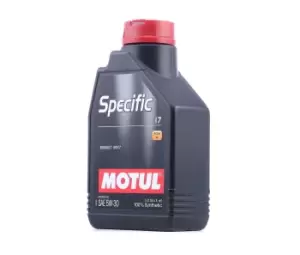MOTUL Engine oil SPECIFIC 17 5W-30 109840